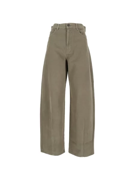 Kalhoty Weekend Max Mara zelené