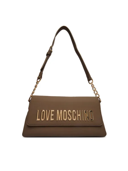 Táska LOVE MOSCHINO barna