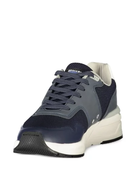 Csíkos hálós sneaker Blauer kék