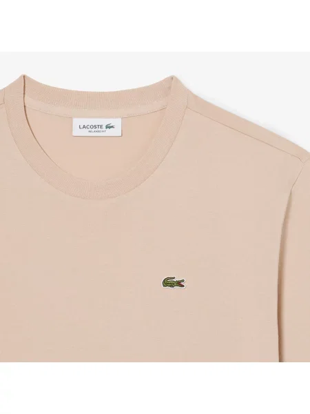 Футболка Lacoste бежевая