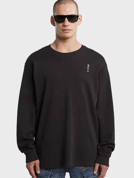 Лонгслив G-star Raw черный