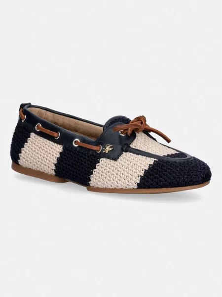 Mocasini Tommy Hilfiger Th Flex Bleumarin