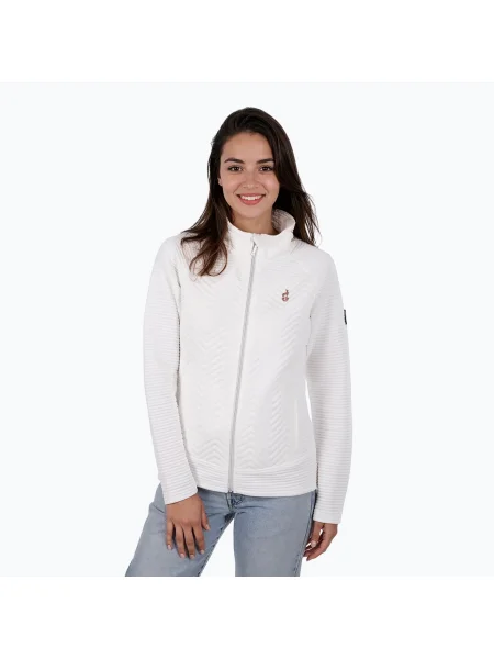 Geacă de vânt pentru femei Aulp Simix Jacquard Knit white alb