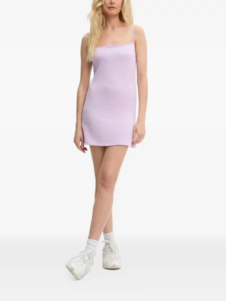 Rochie mini Juicy Couture cu autograf violet