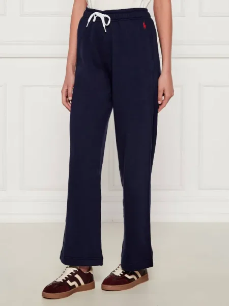 Polo Ralph Lauren Pantaloni trening Bleumarin Wide Leg