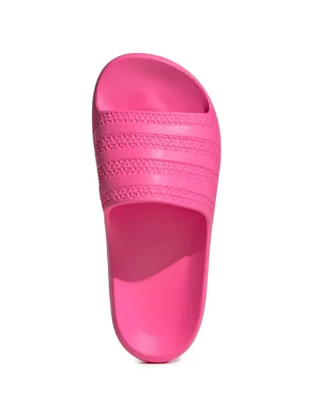Papuci Adidas cu dungi cu șireturi din dantelă maro