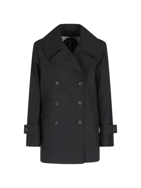 Geacă Save The Duck cu două rânduri de nasturi negru