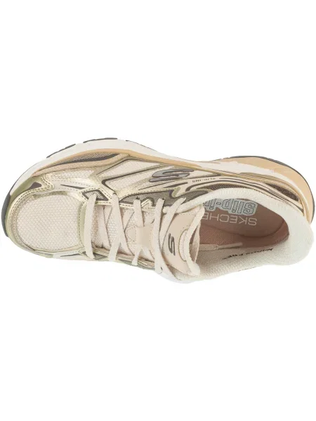 Sneakerși Skechers bej