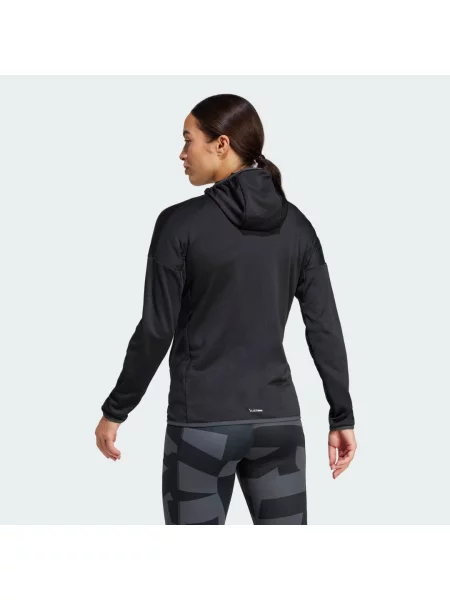 Bluza z kapturem Terrex Xperior Climawarm Light Fleece czarna