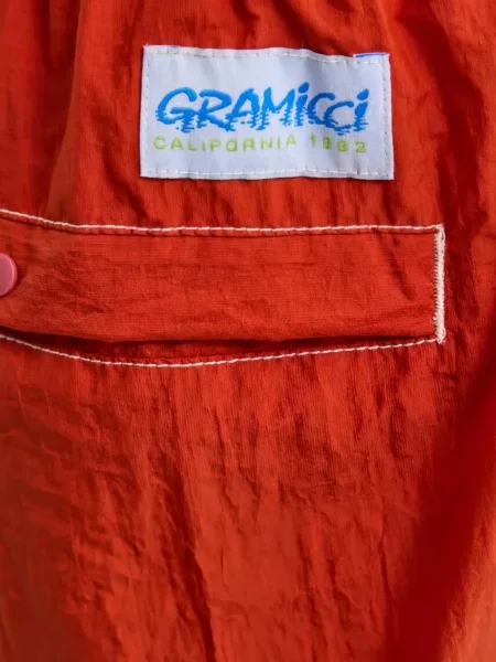 Fürdőruha Gramicci autogrammal narancsszínű
