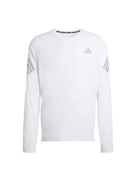 ADIDAS PERFORMANCE Funkční tričko Iconic stříbrná bílá