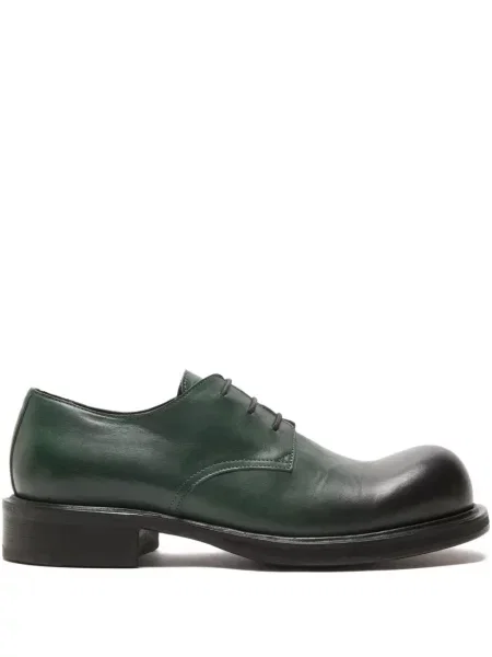 Pantofi derby Acne Studios din piele verde