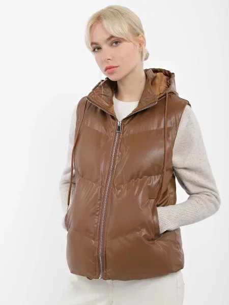 Braska Жилет з утеплювачем коричневий
