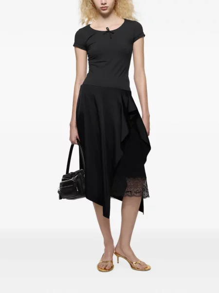 Tricou Acne Studios cu funde negru
