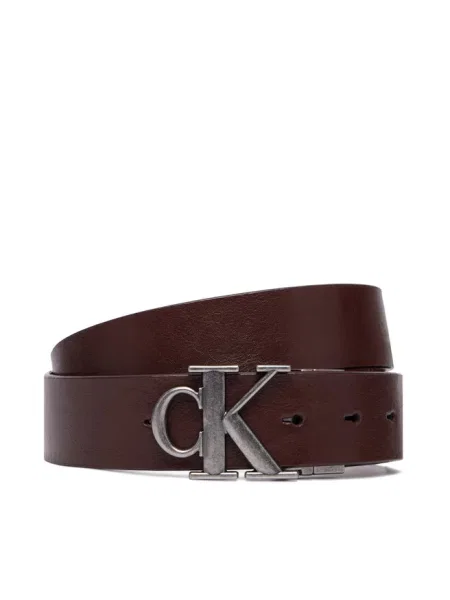 Pasek Calvin Klein brązowy