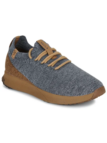 Pantofi Saola de lână gri
