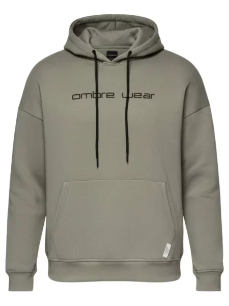 Ombre Mikina khaki