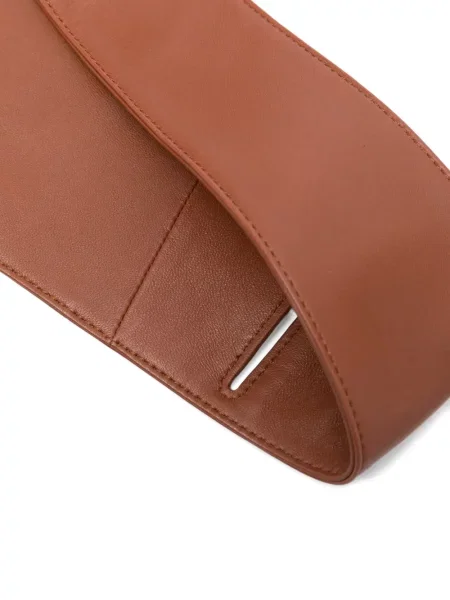 Curea Zimmermann din piele plic maro