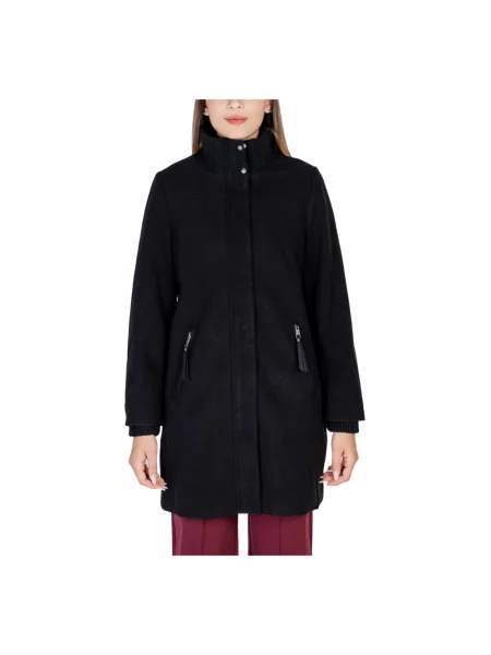 Płaszcz Street One w miejskim stylu czarny