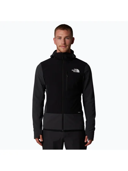 Olcsóbban. Férfi hibrid kabát The North Face Elixir Hybrid Ventrix Midlayer aszfalt szürke / fekete. Méret: XL fekete