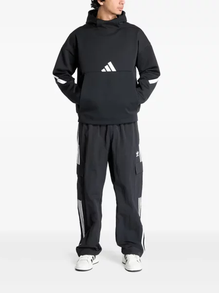 Maxi koszulka Adidas z autografem odblaskowa czarna