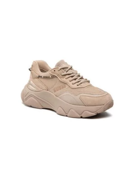 Sneakersy GUESS Micola NUDE čierna
