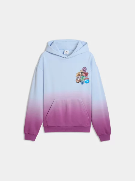 Худі PUMA The Atw Dylan Hoodie комбінований верх синій