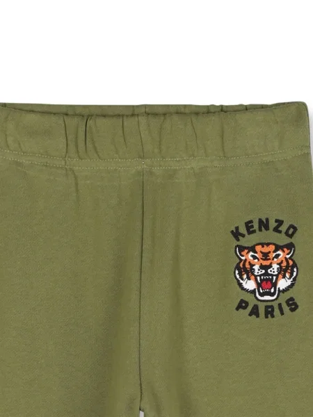 Spodnie dziecięce Kenzo zielone
