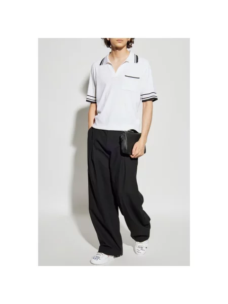 Koszulka polo Dolce And Gabbana biała