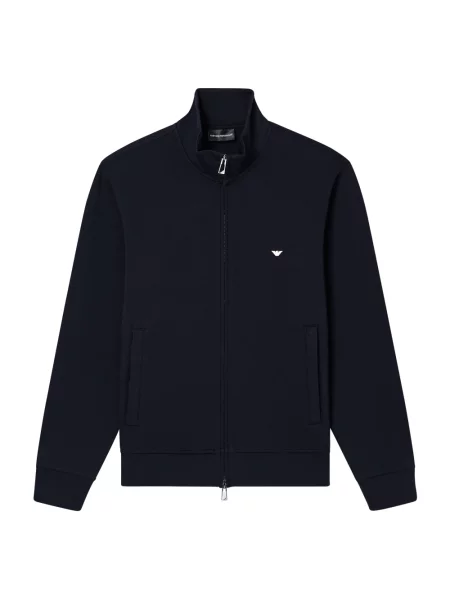 Sweter Emporio Armani niebieski
