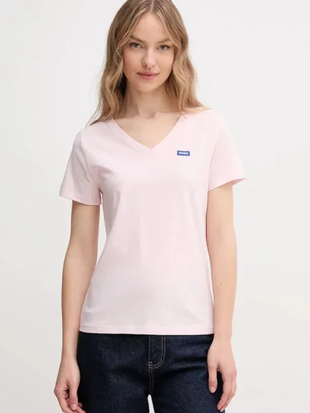 HUGO Blue t-shirt γυναικείο Classic V_B μπλε