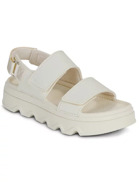 Cropp pantofi Sorel cu baretă pe gleznă cu bretele bej