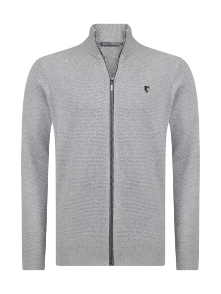 Jacey Quinn Geacă tricotată gri