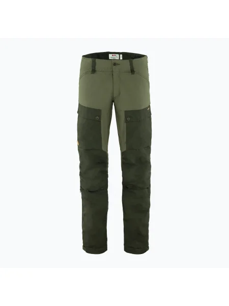 Дамски панталон за трекинг Fjällräven Keb deep forest/laurel green зелено