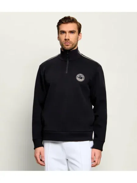 BOSS GREEN Hanorac SW_Boss Open | Relaxed fit negru