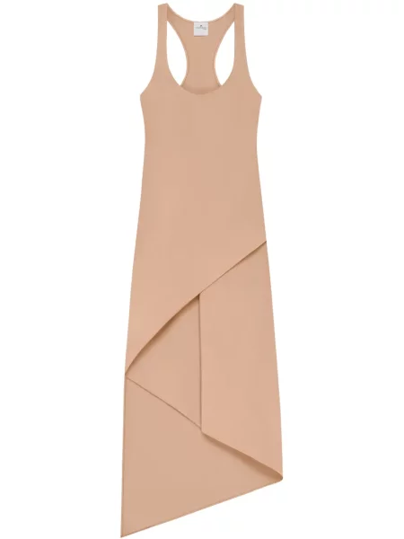 Sukienka midi Courreges do kolan garniturowa