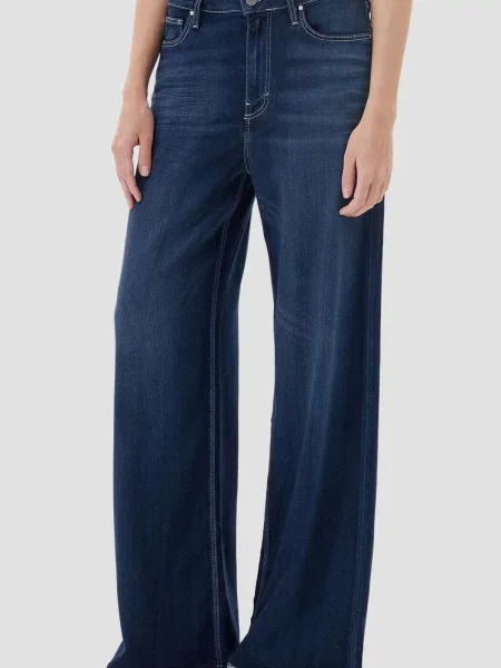 Прямі джинси GUESS темно-синій сині