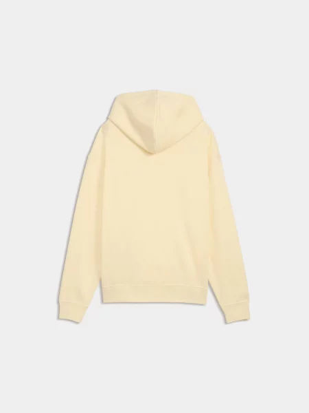 Худи Puma с лого желтое