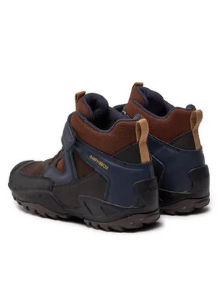 Škornji za sneg Geox J N.Savage B.B Abx A S rjava