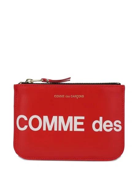 Portofel Comme Des Garçons cu imagine roșu