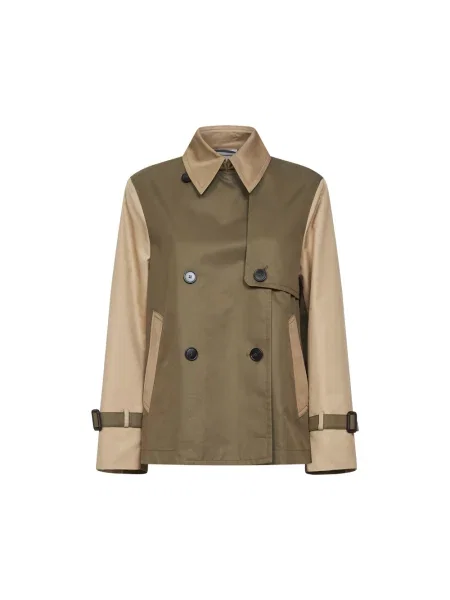 Płaszcz Weekend Max Mara zielony
