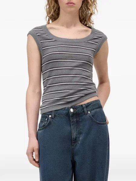 Tricou Closed gri