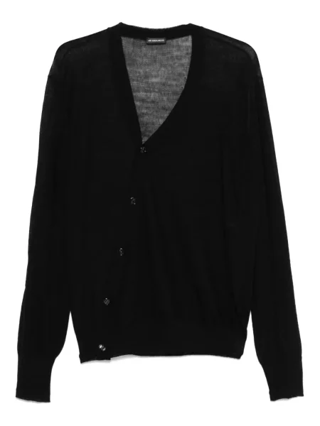 Вълнена жилетка Ann Demeulemeester черно