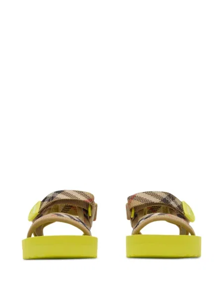Sandały dziecięce Burberry żółte