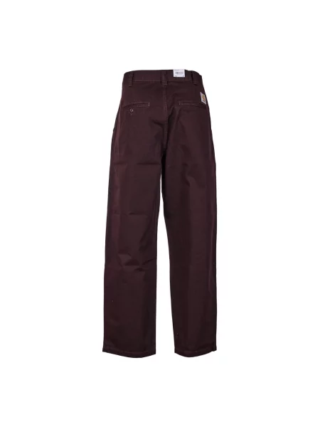 Spodnie Carhartt Wip brązowe