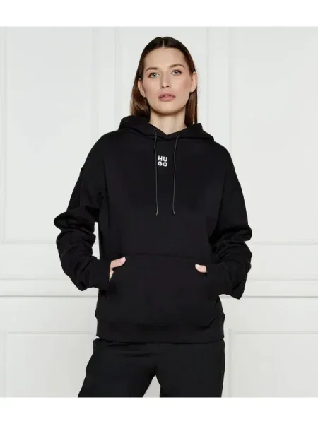 HUGO Hanorac Delfinia | Regular Fit negru