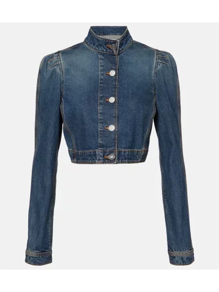 Geacă de blugi Alaïa albastru