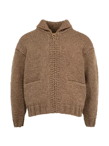 Cardigan Visvim tricotate maro