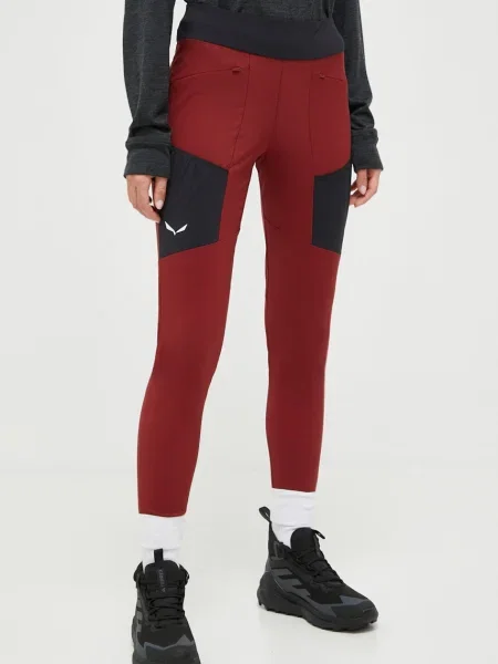 Salewa pantaloni de exterior Puez Warm Durastretch Cargo bordo