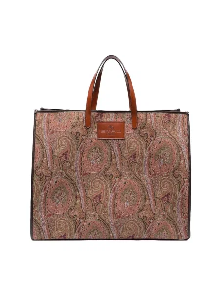 Shopperka Etro brązowa